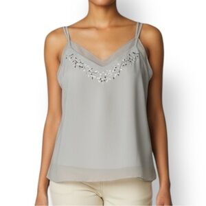 4/$20 Gilligan & O'Malley Embroidered Cami